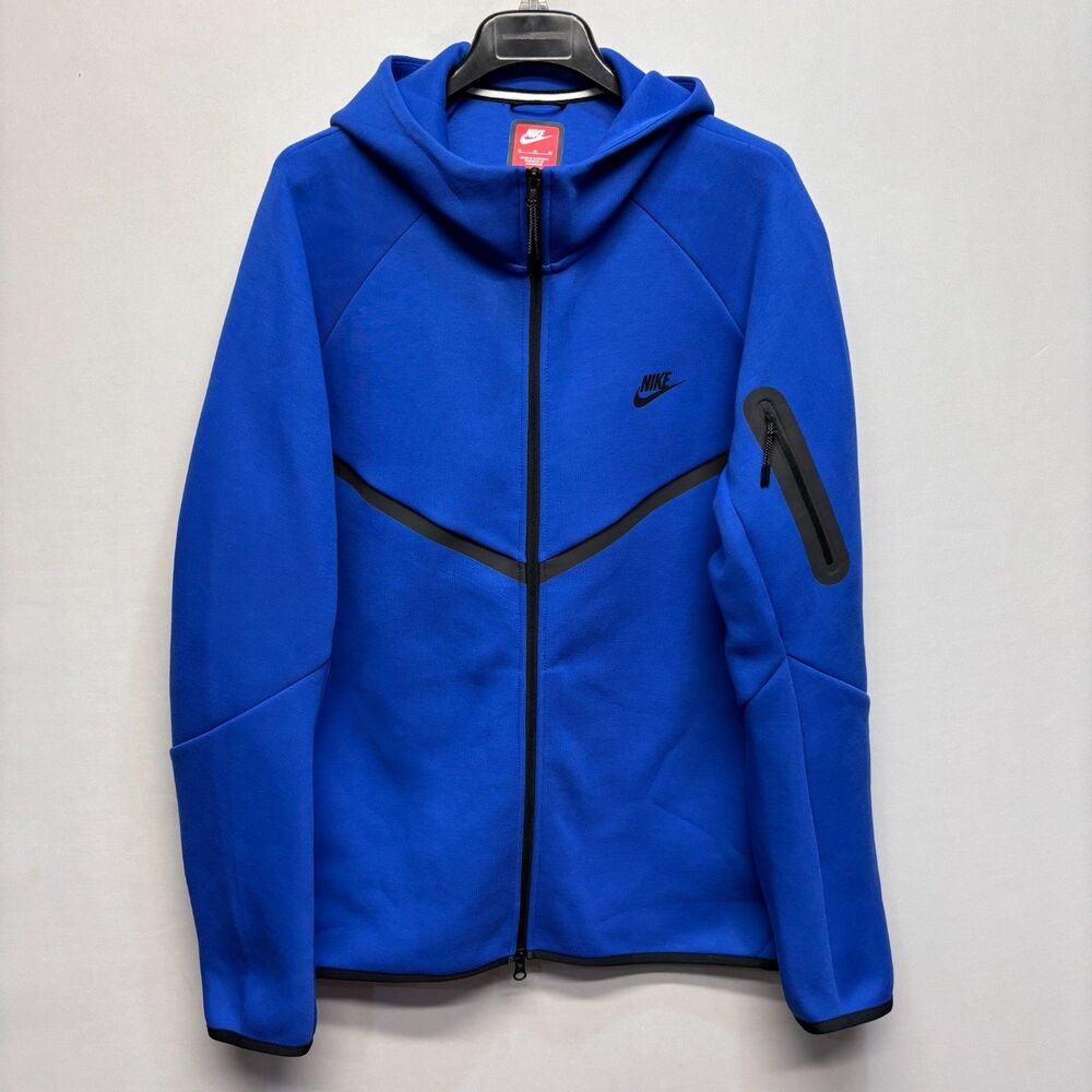 Nike Men Tech Fleece Full-Zip Windrunner Hoodie Jacket Size XL X-Large D118 -28